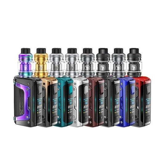 Geekvape Legend 5 Kit tutti i colori disponibili rainbow black blue brown red gold silver green