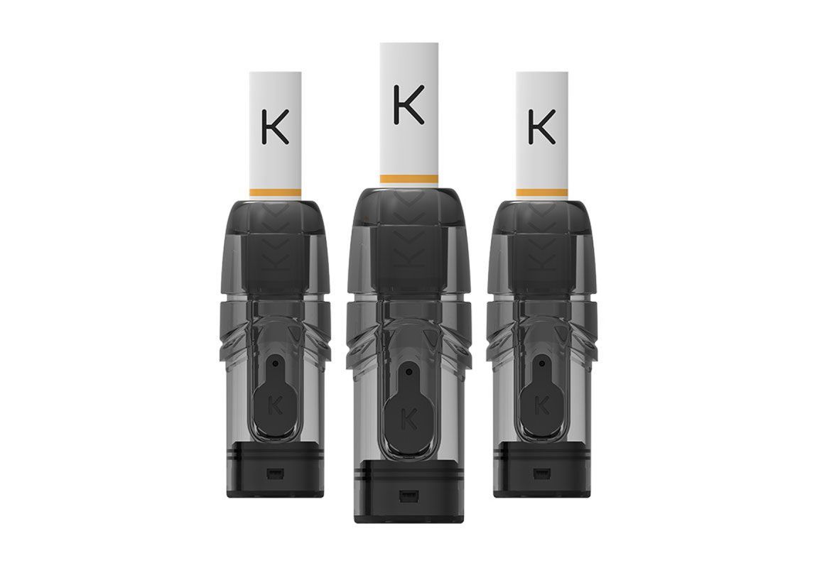 Pod Kiwi 1 Soft Black – Cartuccia ricaricabile nera opaca da 1.8ml per sigaretta elettronica Kiwi 1 e Kiwi Pen