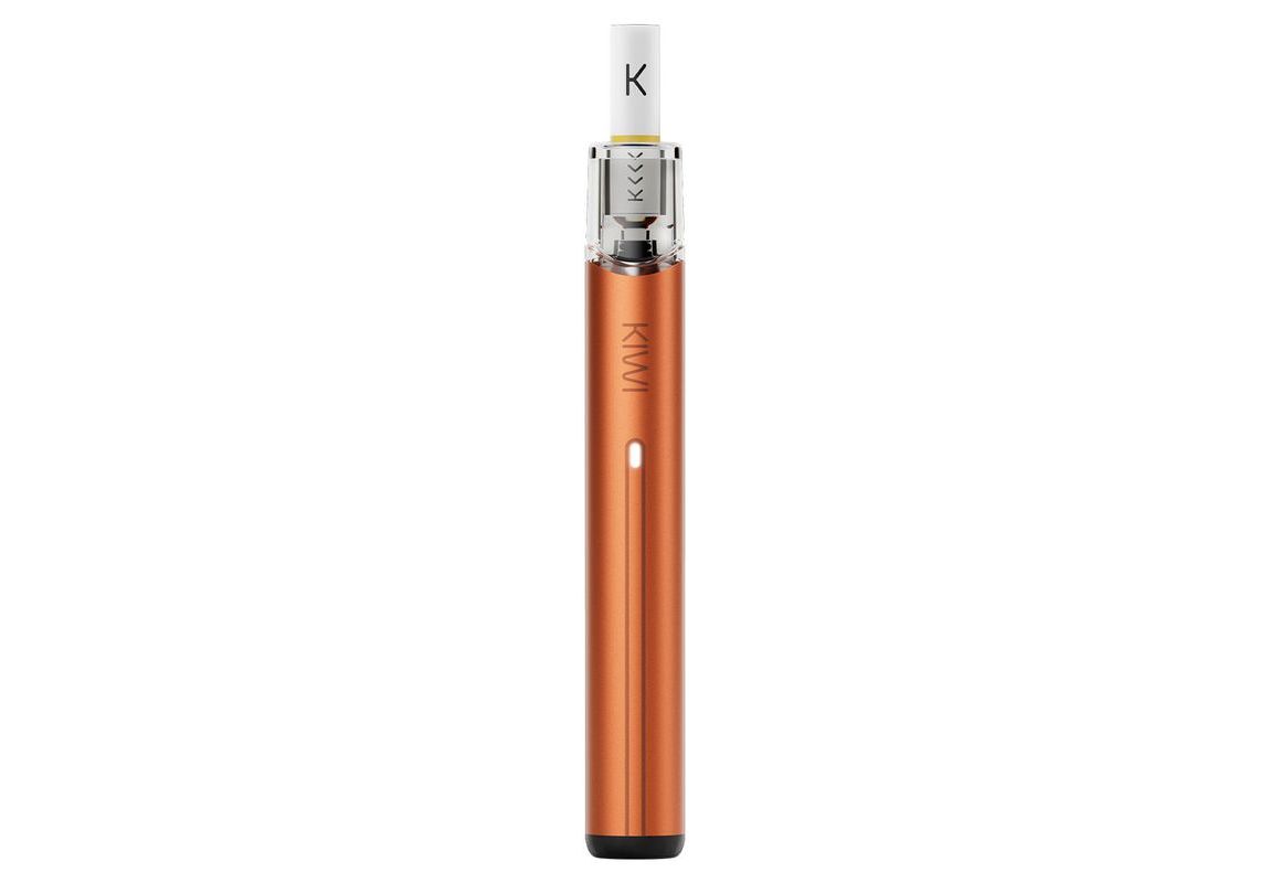 Kiwi Spark Combo Kit Orange – Sigaretta elettronica arancione 700mAh con pod da 2ml e drip tip intercambiabile
