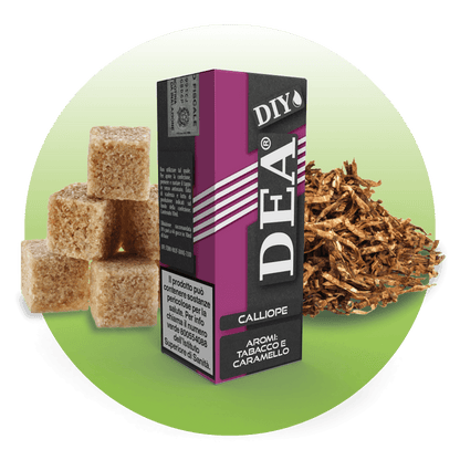 DEA Calliope – Aroma concentrato 10ml gusto tabacco morbido e bilanciato per sigaretta elettronica