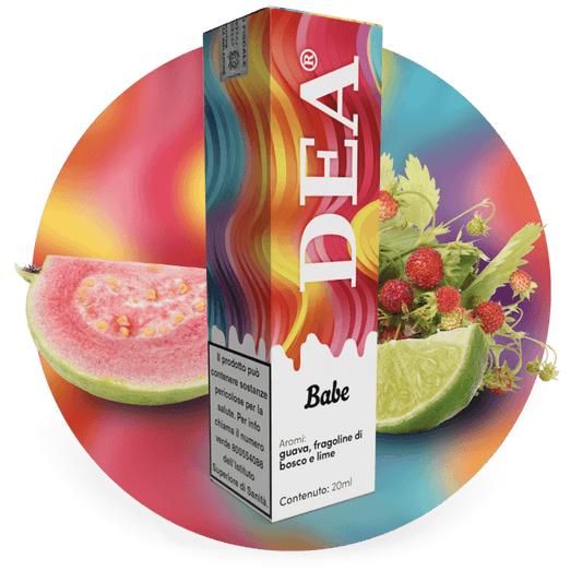 DEA Flavor Skomposto Babe 20ml – Guava, fragoline di bosco e lime