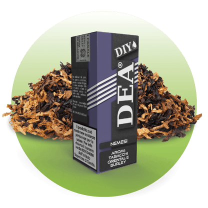 DEA Nemesi – Aroma concentrato 10ml gusto tabacco deciso e persistente per sigaretta elettronica