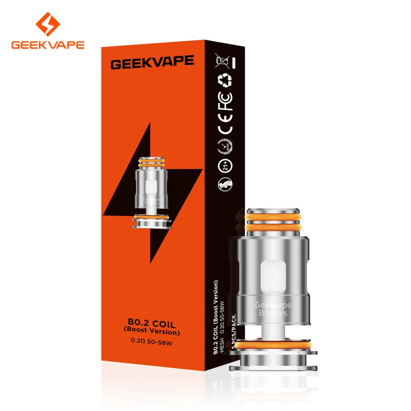Geekvape B Boost Series Coil 0.2Ω resistenza di ricambio DTL - Fabriano da MoarSvapo