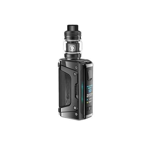 Geekvape Legend 5 Kit carbon black nero box mod 200W IP68 kit completo sigaretta elettronica