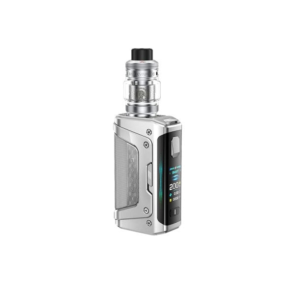 Geekvape Legend 5 Kit frost silver argento box mod 200W IP68 kit completo