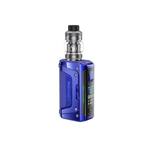 Geekvape Legend 5 Kit twilight blue blu box mod 200W atomizzatore 5.5ml kit completo
