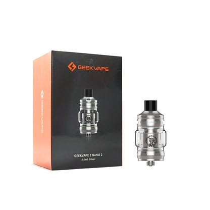 Geekvape Z Nano 2 Tank confezione originale packaging silver