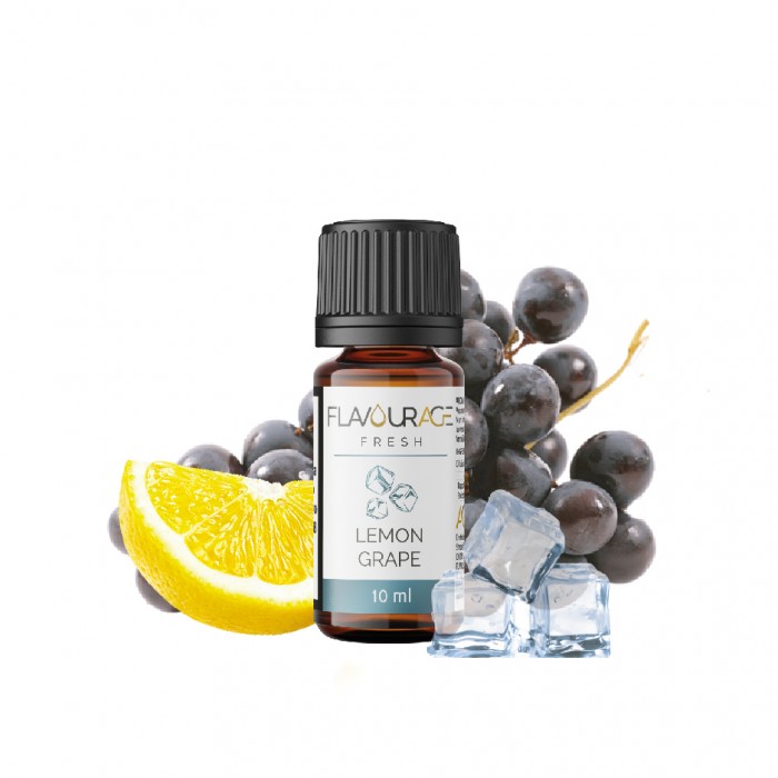 Flavourage Lemon Grape – Aroma concentrato 10ml gusto limone e uva per sigaretta elettronica