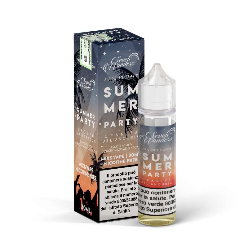 Liquido SummerParty Mix&Vape 30ml Seven Wonders – aroma anguria fresca in vendita da MoarSvapo Fabriano