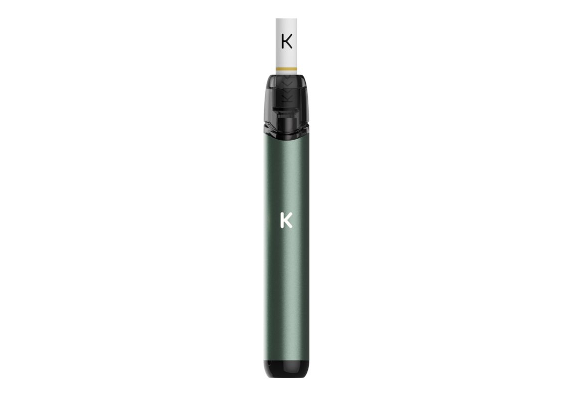 Kiwi 1 Pen Midnight Green – Sigaretta elettronica pod mod verde scuro 400mAh con tiro automatico e drip tip intercambiabile
