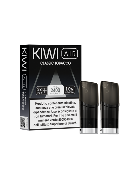 Kiwi AIR Pod 1200 Puff 0mg | Dispositivo Usa e Getta MTL MoarSvapo Kiwi AIR Pod 1200 Puff 0mg | Dispositivo Usa e Getta MTL MoarSvapo