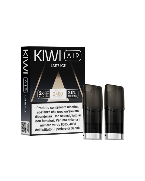 Kiwi AIR Pod 1200 Puff 0mg | Disposable MTL Device MoarSvapo Kiwi AIR Pod 1200 Puff 0mg | Disposable MTL Device MoarSvapo
