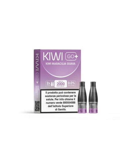 Kiwi Go+ Pod Precaricate Senza Nicotina - Ricariche 750 Puff | MoarSvapo Kiwi Go+ Pod Precaricate Senza Nicotina - Ricariche 750 Puff | MoarSvapo