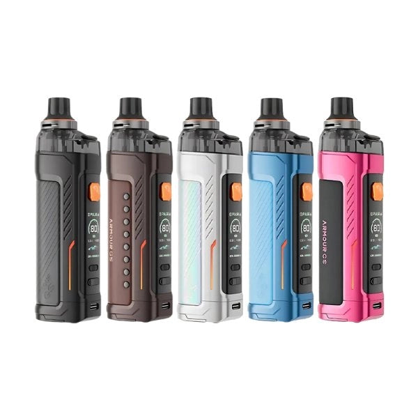 Vaporesso Armour GS Kit Pod Mod 80W disponibile in 5 colorazioni - Sigaretta elettronica con batteria 18650 a Fabriano da MoarSvapo